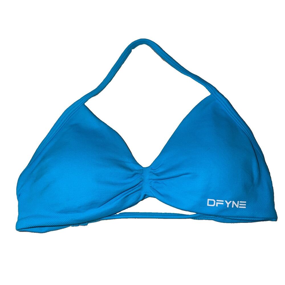 NWOT BLUE DFYNE SPORTS BRA Medium (P20)